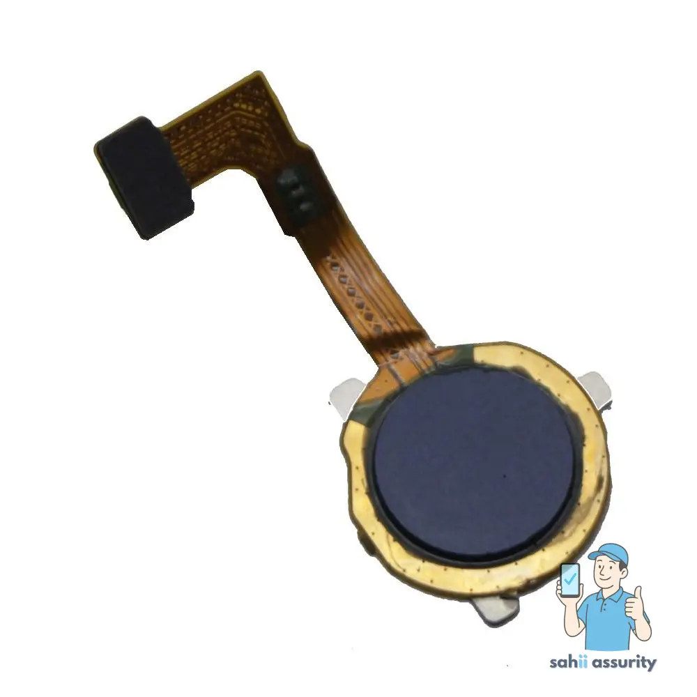 Fingerprint Sensor with Flex Cable for OPPO A15 Black